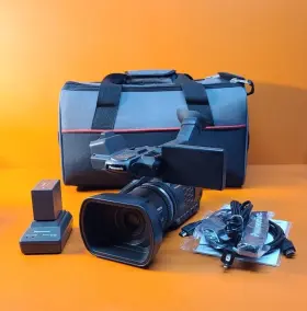 Ag-ac90apj Panasonic Camcorder With Battery Charger Case 86 Hours