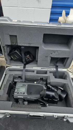 Ag-dp800p Panasonic Supercam With Case As Is No Tested