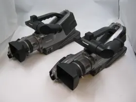 Ag-dvc10p Panasonic Lot Of 2 Mini Dv Video Camera As-is Untested