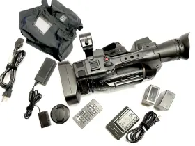 Ag-hpx255p Panasonic P2hd Video Camcorder / Only 47 Hrs #2