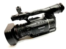 Ag-hpx255p Panasonic P2hd Video Camcorder / Only 47 Hrs #3