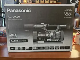 Ag-ux90pj Panasonic 4k Hd Professional Camcorder - Black