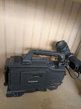 Aj-sdx900p Panasonic Professional Video Camera Dvcpro 50 Viewfinder Included