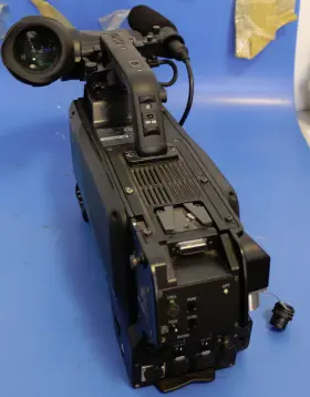 Ak-hc3800gs Panasonic Hd Studio Camera Aj-hvf21g Electronic Viewfinder #3