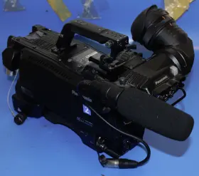 Ak-hc3800gs Panasonic Hd Studio Camera Aj-hvf21g Electronic Viewfinder