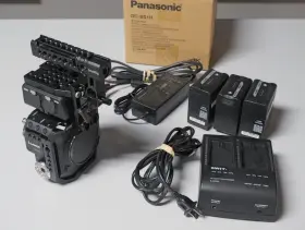 Xlr1 Panasonic Bs1h Lumix Dc 4k Camera With Audio Adapter And Accessories