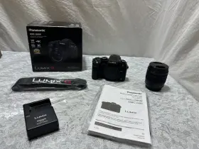 Dmc-g85m Panasonic Lumix G Camera Lense Battery Charger Box And All Paperwork