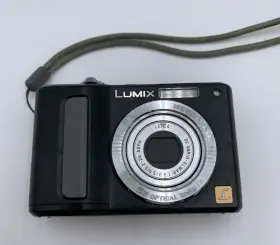 Dmc-lz8 Panasonic Lumix 5x Optical Zoom Digital Camera No Batteries Black Fair
