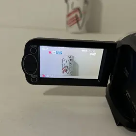 Hc-v100 Panasonic Hc - V100 White High Definition Video Camera Working #2