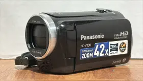 Hc-v100p Panasonic Avc Hd 34x Optical Zoom Compact Digital Camcorder No Battery