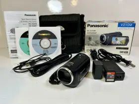Hc-v210m Panasonic Full Hd Camcorder 1080p 72x Zoom 10.0mp Avchd Video Camera
