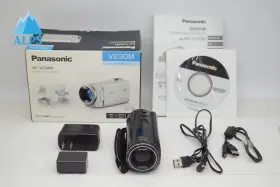 Hc-v230m Panasonic Digital High-definition Camcorder Black With Box #251008h