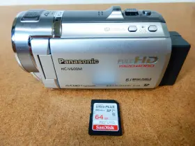 Hc-v600m Panasonic Cib 32gb Ssd And 64gb Sd Card Full Hd Video Camcorder Acc #2