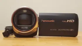 20.4mpx Panasonic Hc-v720 Camcorder Full Hd Video Camera High Definition #2