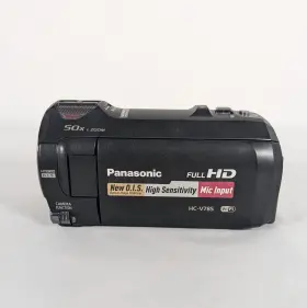 Hc-v785 Panasonic Camcorder Full Hd Video 20x Optical Zoom Battery Ac Adapter #2