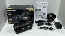 Hc-wxf991 Panasonic 4k Ultra Hd 20x Opt Zoom Handheld Digital Video Camera With Box