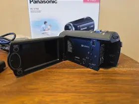 Hc-v160 Panasonic Hcv160 Full Hd 8.9mp 77x Camcorder Tested With Battery And 32gb - Working #3