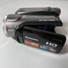 Hdc-hs9 Panasonic Camcorder Loose Viewfinder Parts Or Repair Untested