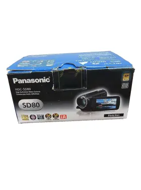 Hdc-sd80 Panasonic High Definition Video Camera Black