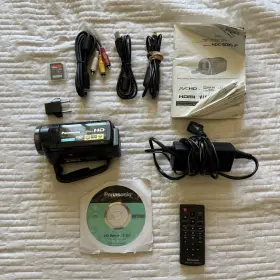 Hdc-sd800 Panasonic Handheld Camera Camcorder Black Tested Works With Remote Sd