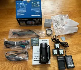 Hdc-sd800p Panasonic 3mos Leica 20x Optics Image-stabilized Camcorder