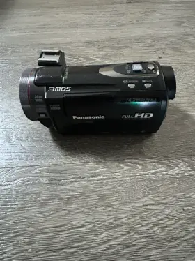 Hdc-tm350 Panasonic Tm350 Gray Full Hd Camcorder 12x Optical Zoom 64gb Used