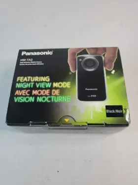 Hm-ta2 Panasonic Hd High Definition Mobile Camera Night View Mode Black With Box