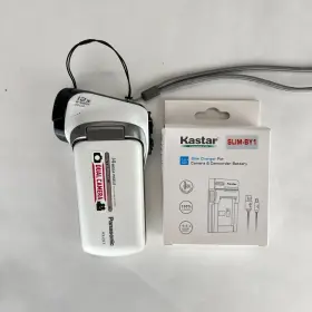 Hx-dc1 Panasonic Digital Video Camera Full Hd 14mp Cool White Used Charger