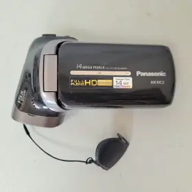 Hx-dc2 Panasonic Dual Camera Camcorder 14mp Full Hd - For Parts Salvage Repair #2