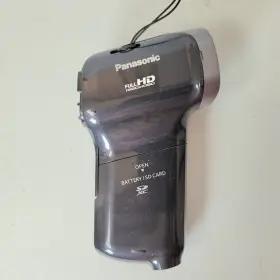 Hx-dc2 Panasonic Dual Camera Camcorder 14mp Full Hd - For Parts Salvage Repair #3