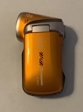 Hx-wa2 Panasonic Orange Digital Camera Waterproof Camcorder Tested Excellent #2