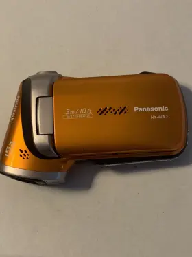 Hx-wa2 Panasonic Orange Digital Camera Waterproof Camcorder Tested Excellent #3