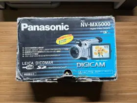 Nv-mx5000 Panasonic 3ccd Minidv Camcorder Complete In Box Sd Cleaner