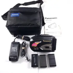 Nv-rj28pn Panasonic Vintage Camcorder Palmcorder Video Camera Tested With Charger