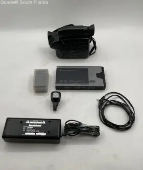 Nv-s200pn Panasonic Black Digital Video Camcorder With Accessories Not Tested