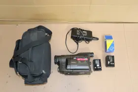 Nv-vx10 Panasonic X17 Zoom Video Camera Carrybag - Made Japan Rare Vintage