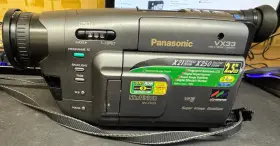 Nv-vx33en Panasonic Vintage Camcorder Untested No Battery European Plug Adapter