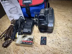 Palmcorderiqpvd406 Panasonic Palmcorder Iq Pv-d406 Vhs-c Camcorder Includes Battery Charger #2