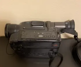 Pv-14d Panasonic Palmcorder With Carrying Case Powers On Parts Only #2