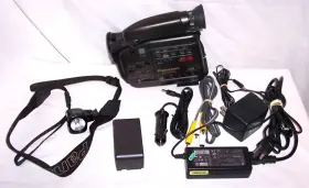 Pv-21d Panasonic Palmcorder Af X8 Digital Fade Outfit Untested