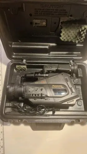 Pv-332d Panasonic Vintage Omnimovie Pv-332 With Case And Cable #2