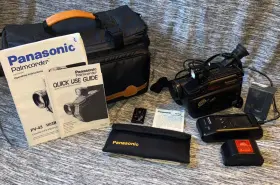 Pv-43d Panasonic Pv-34d Vtg Palmcorder X20 Digital Zoom Model Hand Held Video Recorder #2
