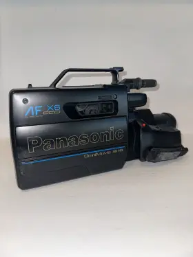 Pv-400d Panasonic Vintage Camcorder Black High Speed Shutter Af X6 Omnimovie Vhs #3