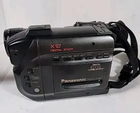 Pv-41d Panasonic Palmcorder X12 Video Camera Bundle Not Working #2