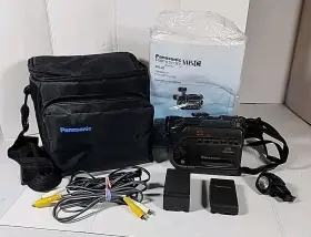 Pv-41d Panasonic Palmcorder X12 Video Camera Bundle Not Working