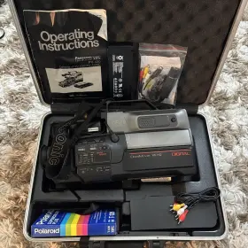 Pv-4300 Panasonic Vintage Omnimovie Vhs Hq Camcorder Pv-430