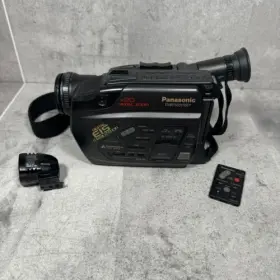 Pv-43d Panasonic Digital Eis Palmcorder Hand Held X20 Video Recorder With Bag #2
