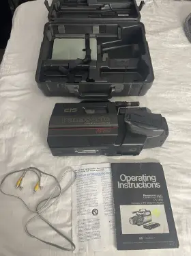 Pv-460d Panasonic Read Image Stabilization Vhs 10x Camcorder