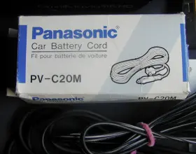 Pv-502d Panasonic Vintage 1989 Omnimovie Vhs Video Camcorder X6 Af Car Charger #3