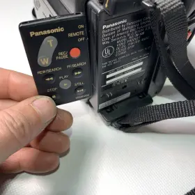 Pv-53d Panasonic Palmcorder Battery Error For Parts Only Read Description #2
